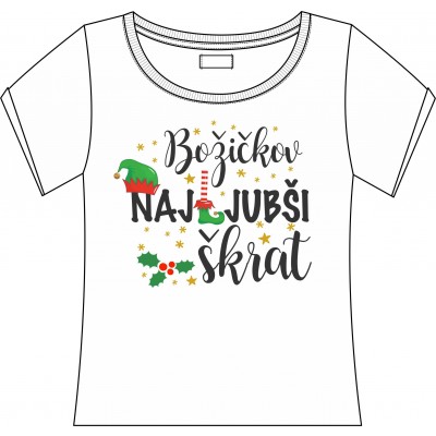 BOŽIČKOV NAJLJUBŠI ŠKRAT - MAJICA