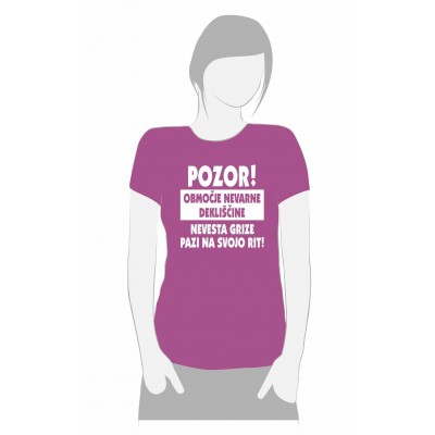 Pozor območje nevarne dekliščine