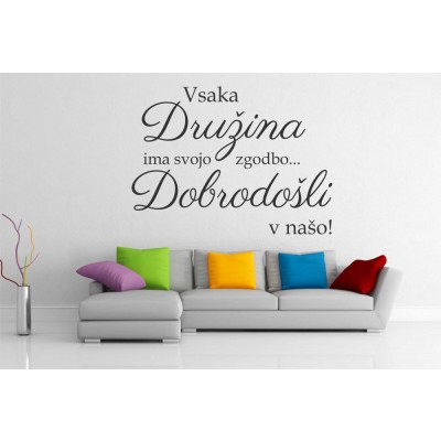 Vsaka družina ima svojo zgodbo