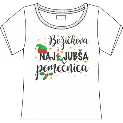 BOŽIČKOVA NAJLJUBŠA POMOČNICA - MAJICA